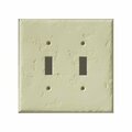 Can-Am Supply InvisiPlate Wallplate, 5 in L, 3-1/4 in W, 1 -Gang HT-T-1